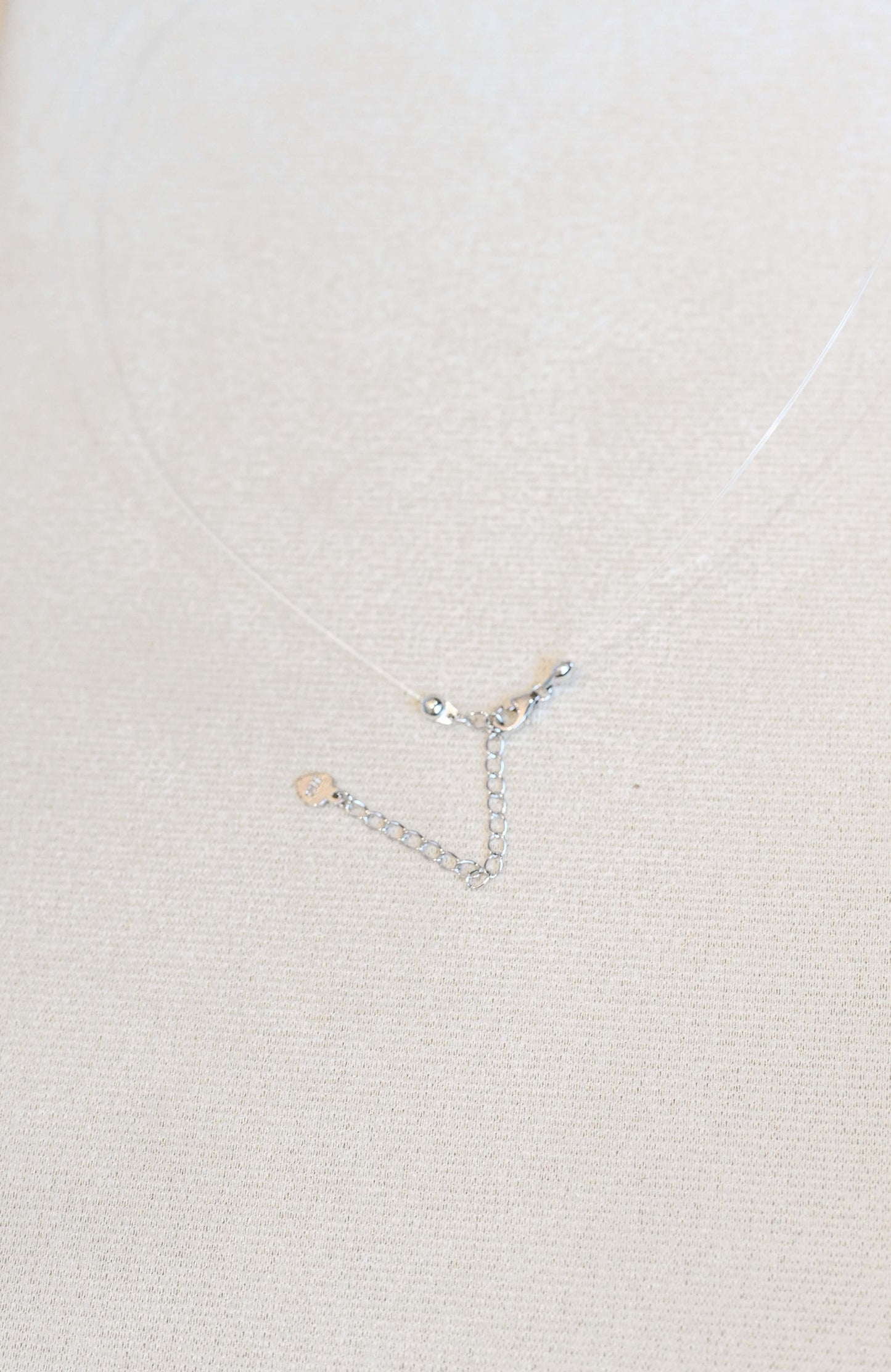 Floating Moissanite Pendant