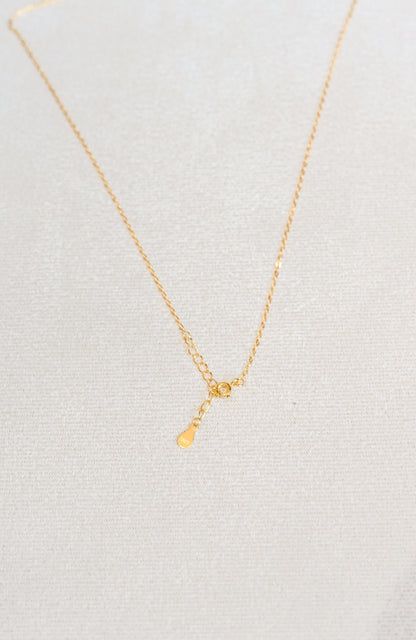 Sterling silver, gold plated necklace clasp