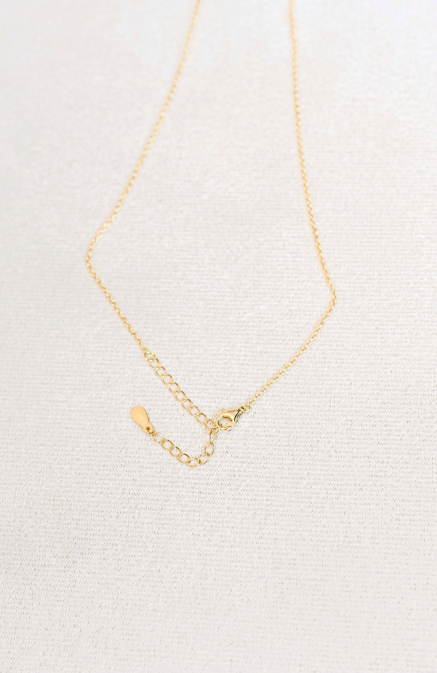 Gold Moissanite Pendant